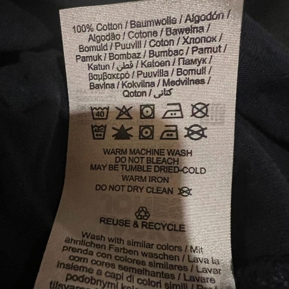 JACK AND JONES MEN'S NAVY TEE SHIRT - Picture 2 of 2